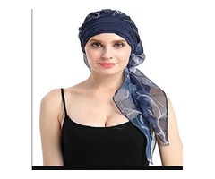Chemo Hats Hair Loss Wig Accessory Scarf Bamboo Turban Headwraps Snug Headwear For Cancer | free-classifieds-usa.com - 1