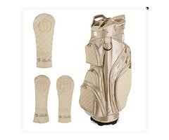 iBella Tan Ladies Golf Cart Bag (with 3 Matching Headc | free-classifieds-usa.com - 1