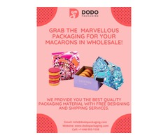 Grab The Marvelous Packaging For Macarons In Wholesale | Wholesale Macaron Packaging! | free-classifieds-usa.com - 1