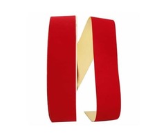 Amazing Red Velvet Ribbon With Gold Backing - The Ribbon Roll | free-classifieds-usa.com - 1