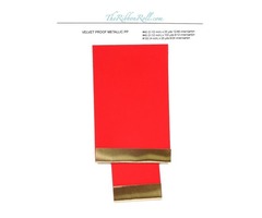 Amazing Red Velvet Ribbon With Gold Backing - The Ribbon Roll | free-classifieds-usa.com - 2