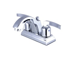 Kingston Brass Centurion 4" Centerset Bathroom Faucet Polished Chrome | free-classifieds-usa.com - 1