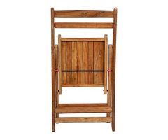 Royal Bharat Pagoda Chair for Indoor | Outdoor | Balcony | Office | Teakwood Polish | free-classifieds-usa.com - 4