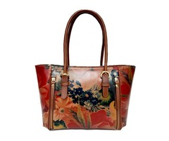 100% Argentinian Floral Cowhide Leather Tote Styled Handbag Purse For $175 | free-classifieds-usa.com - 1