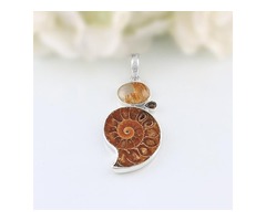 Buy Ammonite Stone Jewelry Online At Wholesale Price | Sanchi and Filia P Designs | free-classifieds-usa.com - 3