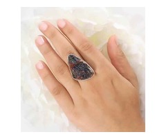 Buy Azurite Druzy Stone Jewelry Online At Wholesale Price | Sanchi and Filia P Designs | free-classifieds-usa.com - 1