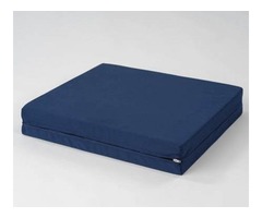4" Convoluted Wheelchair Cushion with Washable Cover - Navy Blue | free-classifieds-usa.com - 1