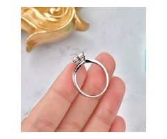 Luxury Solitaire 2.0ct Original 18K Rose Gold Zirconia Diamond Ring | free-classifieds-usa.com - 4
