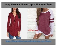 Womens Fashion Casual Tunic Long Sleeve Pullover Tops | free-classifieds-usa.com - 1