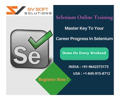 Best Selenium Online Training from SV Soft Solutions | free-classifieds-usa.com - 1