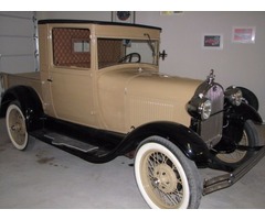 1929 Ford Model A closed cab pickup frame up restoration 29,900. OBO | free-classifieds-usa.com - 1