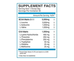 EFlow Nutrition BCAA Essential Amino ACIDS Supplement with Glutamine | free-classifieds-usa.com - 4