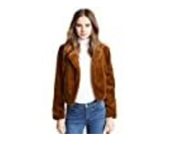 Blank Denim Women’s Cropped Faux Fur Jacket | free-classifieds-usa.com - 1