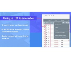 Unique Id Generator: Number allocate in serial form  | free-classifieds-usa.com - 2