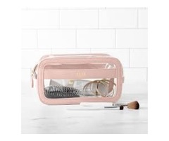 Joligrace Makeup Train Case For Girls Cosmetic Box Jewelry Organizer Storage Trays With Mirror (Unic | free-classifieds-usa.com - 4