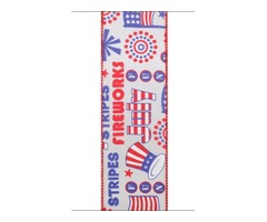 Fun Fourth of July Wired Edge Ribbon - The Ribbon Roll | free-classifieds-usa.com - 3