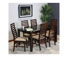 7 Pc Dining room set-Dining Table and 6 Kitchen Dining Chairs | free-classifieds-usa.com - 3