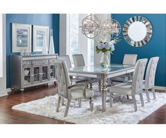 7 Pc Dining room set-Dining Table and 6 Kitchen Dining Chairs | free-classifieds-usa.com - 4