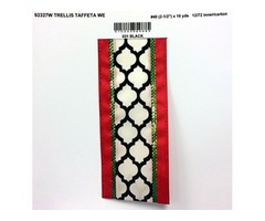 Trellis Taffeta Wired Edge Ribbon Specially for Christmas in July | free-classifieds-usa.com - 2