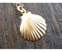 Gold Seashell Necklace - Miabellebaby | free-classifieds-usa.com - 1