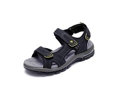CAMEL Men’s Sandals Genuine Leather Sport Open Toes Sandals Casual Elastic Beach Slippers | free-classifieds-usa.com - 1