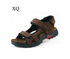 CAMEL Men’s Sandals Genuine Leather Sport Open Toes Sandals Casual Elastic Beach Slippers | free-classifieds-usa.com - 3