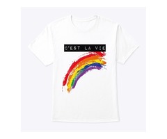 c'est la vie T-shirt in colors by Haky France Store | free-classifieds-usa.com - 1