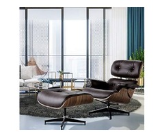 Leather Recliner with Ottoman | free-classifieds-usa.com - 1