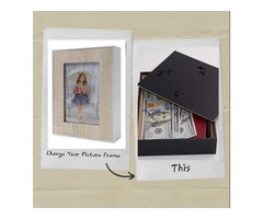 Hidden Safe Wall Picture Frame (Antique White) | free-classifieds-usa.com - 1
