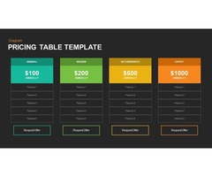 Text Tables templates for PowerPoint  | free-classifieds-usa.com - 1