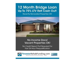 75% LTV Refinance Cash Out - 30 Year OR 12 Month Bridge Up To $2,000,000!   | free-classifieds-usa.com - 1