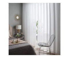 Shop Online White Sheer Curtains-Voila Voile | free-classifieds-usa.com - 3