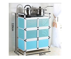 MULTI FUNCTIONAL SIMPLE ASSEMBLY BUFFET CUPBOARD SIDE TABLE | free-classifieds-usa.com - 3