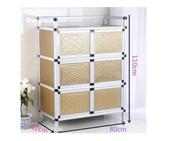 MULTI FUNCTIONAL SIMPLE ASSEMBLY BUFFET CUPBOARD SIDE TABLE | free-classifieds-usa.com - 4