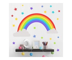 Rainbow Wall Decal For Nursery | free-classifieds-usa.com - 4