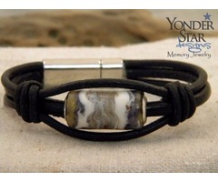Men's Leather Memory Bracelet | free-classifieds-usa.com - 1