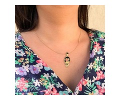 Girl Pendant Necklace With Initial Letter | free-classifieds-usa.com - 2