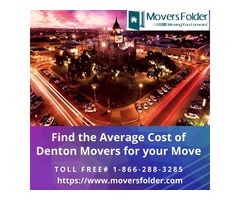 Find the Average Cost of Denton Movers for your Move | free-classifieds-usa.com - 1