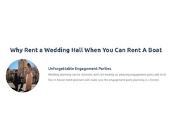 Rent A Boat for your Wedding and make Unforgettable Engagement Parties | free-classifieds-usa.com - 1