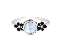 MOONSTONE RING-BLOOMING CHARM | free-classifieds-usa.com - 1