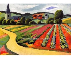 Buy Paintings of Famous Artists August Macke Online | free-classifieds-usa.com - 3