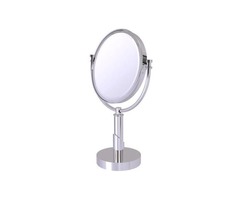 AI LI WEI DAILY NECESSITIES MIRROR WITH GOLD METAL FRAME ROUND CLEAN VANITY MAKE UP MIRRORS CIRCULAR | free-classifieds-usa.com - 1