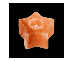 Star Shaped Himalayan Salt Candle Holder | free-classifieds-usa.com - 1