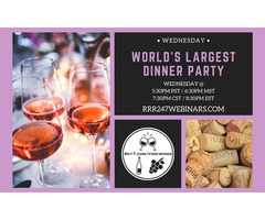 Come Join our LIVE Wine & Dine Show every Wednesday | free-classifieds-usa.com - 1