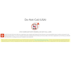 Stay compliant with do-not-call list USA | Data247 | free-classifieds-usa.com - 1
