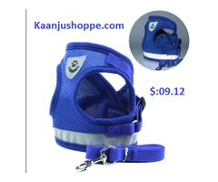 Reflective Safety Pet Dog Harness and Leash Dogs - Kaanjushoppe.com | free-classifieds-usa.com - 1