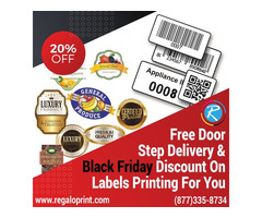 20% Black Friday Discount & Free Door Step Delivery On Labels Printing For You | free-classifieds-usa.com - 1
