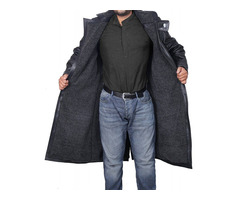 Blade Runner Ryan Gosling Black Leather Fur Jacket | free-classifieds-usa.com - 2