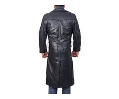 Blade Runner Ryan Gosling Black Leather Fur Jacket | free-classifieds-usa.com - 3