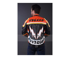 Harley Davidson & The Marlboro Mickey Rourke Biker Leather Jacket | free-classifieds-usa.com - 3